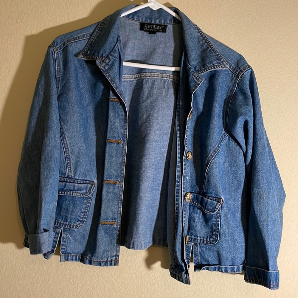 KAREN KANE denim coat